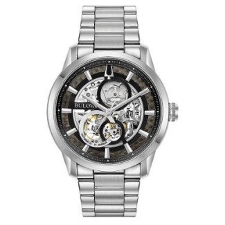 Bulova Sutton Skeleton Automatic Men's Watch - 96A208