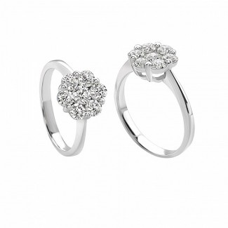Giorgio Visconti Ring mit Diamanten 0,45 ct ABX12293