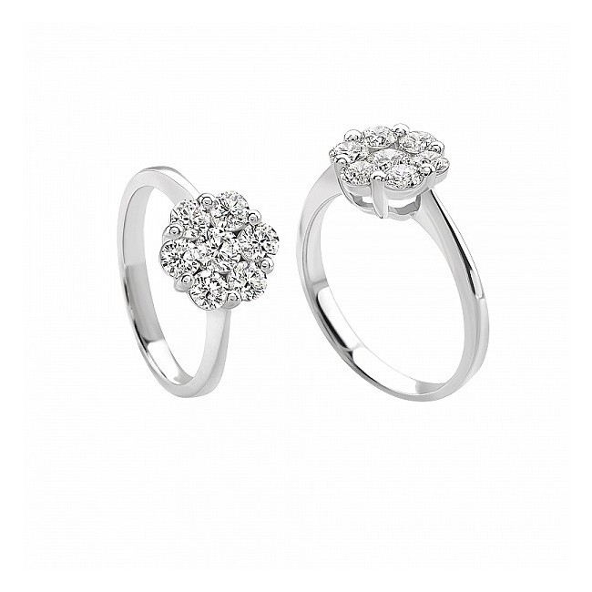 Giorgio Visconti Ring with Diamonds 0.45ct ABX12293