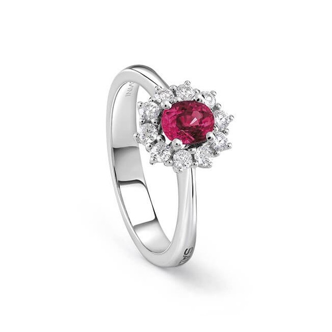 Salvini Love For Colors Rings with Ruby and Diamonds 20097008