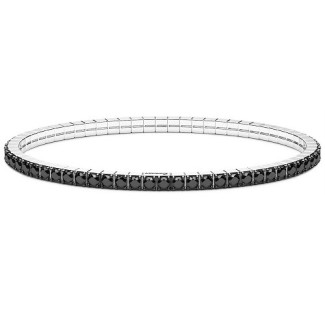 Bracciale Zancan Tennis nero ESB330-180