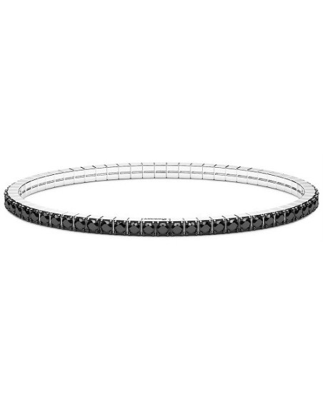 Bracciale Zancan Tennis nero ESB330-180