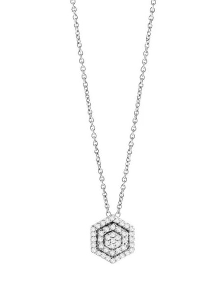 Salvini necklace Bagliori line in white gold and diamonds - 20106499