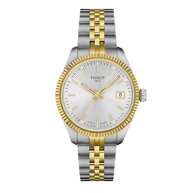 Tissot T-Classic Ballade Two-Tone Gold Ladies Watch T1562102203100