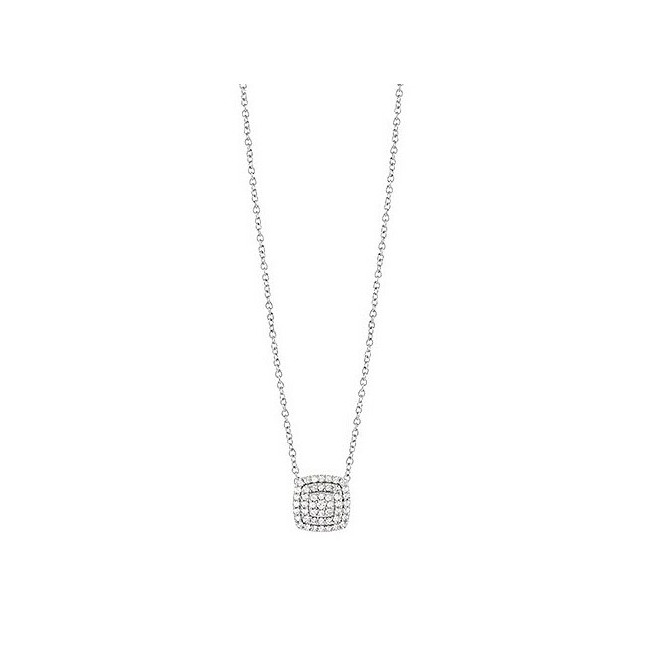 Collana Salvini linea Bagliori in oro bianco e diamanti - 20089370