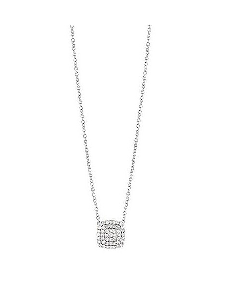 Salvini necklace Bagliori line in white gold and diamonds - 20089370