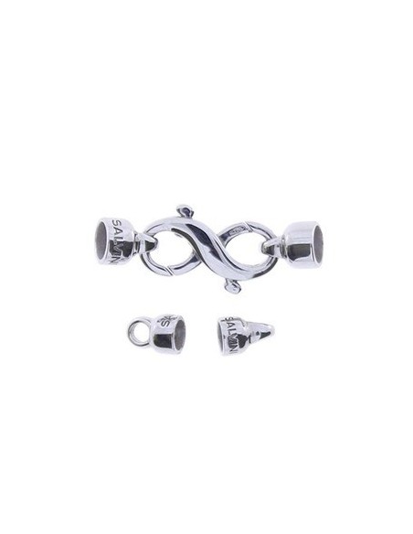 Salvini white gold snap hook for pearl necklaces - 20090036