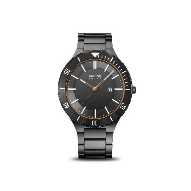 Bering Solar 43 mm schwarze Herrenuhr – 14443779