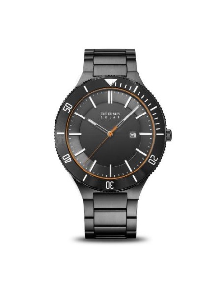Bering Solar 43 mm schwarze Herrenuhr – 14443779