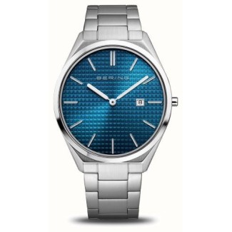 Bering Ultra Slim 40mm Blue Men's Watch - 17240707