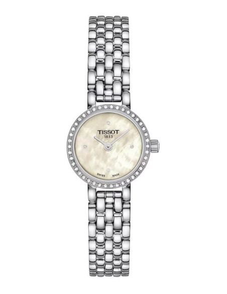 Tissot Damenuhr „Lovely Round“ mit Diamanten – T1400096111600