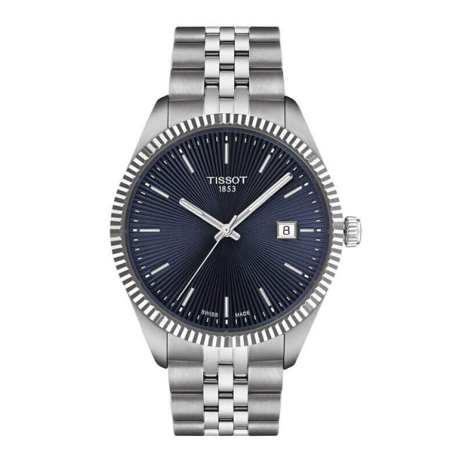 Orologio uomo Tissot T-Classic Ballade quadrante blu - T1564101104100