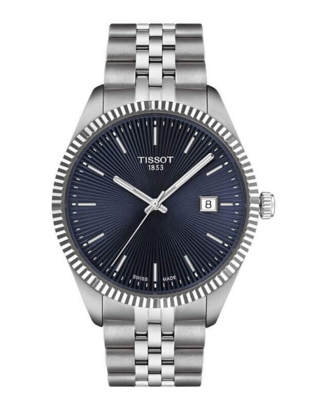 Tissot T-Classic Ballade Herrenuhr mit blauem Zifferblatt – T1564101104100