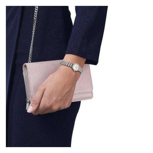 Orologio Tissot donna Lovely Round con diamanti - T1400096111600