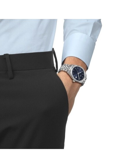 Tissot T-Classic Ballade Blue Dial Men's Watch - T1564101104100