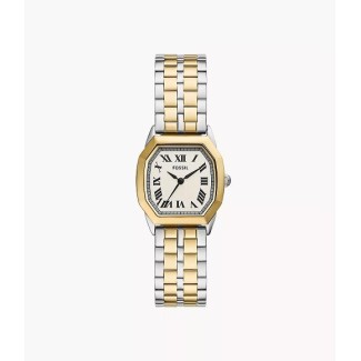 Orologio Fossil Harlow ottagonale in acciaio bicolore  - ES5362