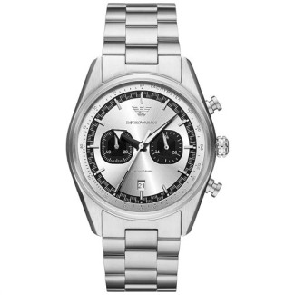 Emporio Armani Men's Racer Silver Watch - AR11636