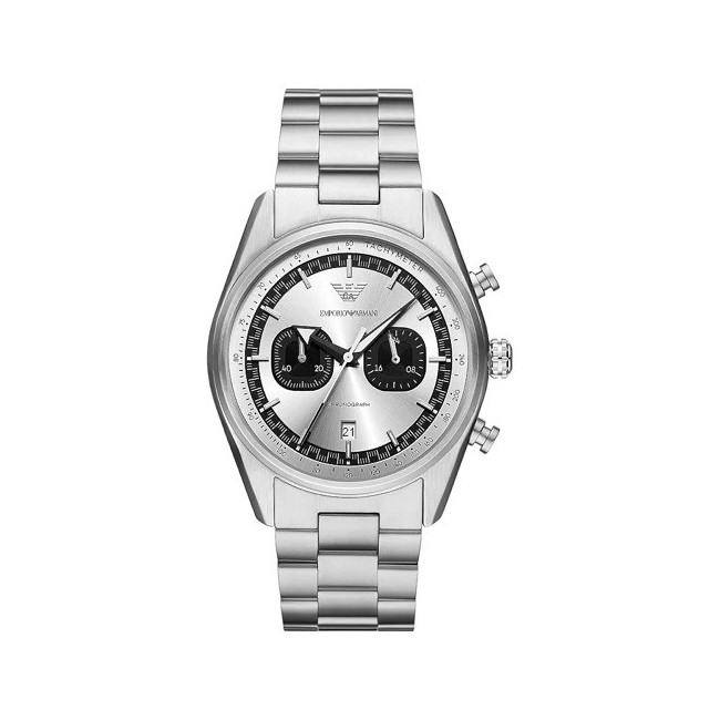 Emporio Armani Men's Racer Silver Watch - AR11636