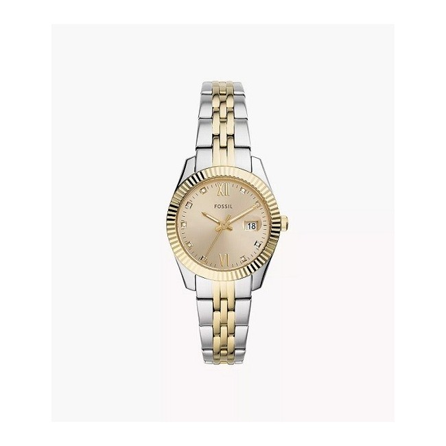 Orologio Fossil donna Scarlette mini acciaio bicolore - ES4949