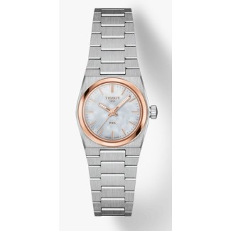 Tissot PRX Quarz Damenuhr 25mm zweifarbig - T1370102111100
