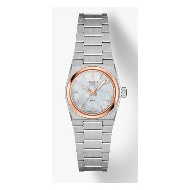 Tissot PRX Quartz Women's Watch 25mm Two-Tone - T1370102111100