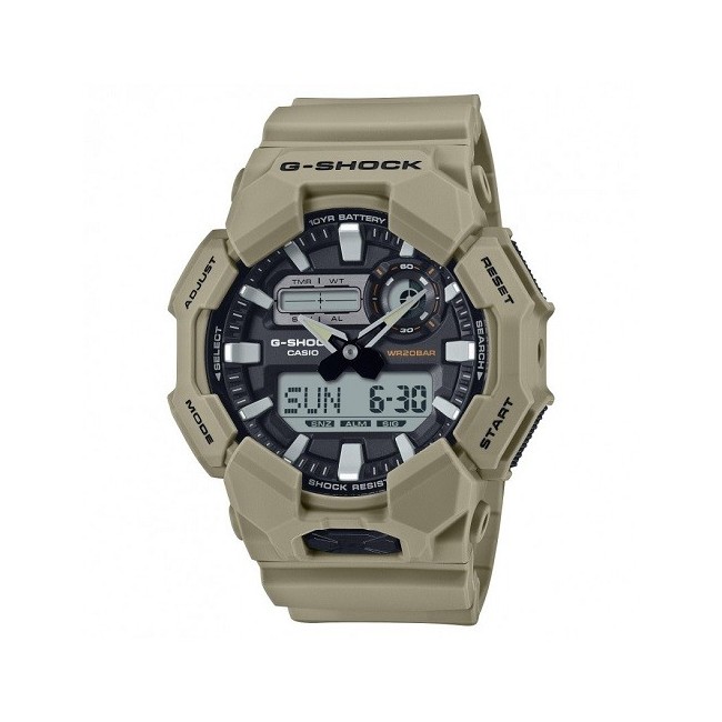 Casio G-Shock Classic Sand Uhr mit Zeigern und Digital GA0105AER