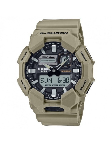 Casio G-Shock Classic Sand Uhr mit Zeigern und Digital GA0105AER