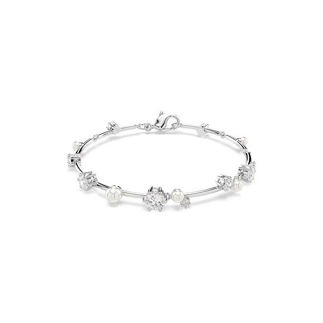 Bracciale tennis Swarovski Constella cristalli taglio round - 5707511