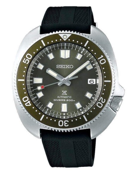 Orologio Seiko Prospex Diver Tartle automatico verde SPB153J1