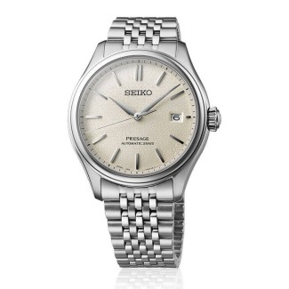 Orologio Seiko Presage Classic quadrante bianco - SPB463J1