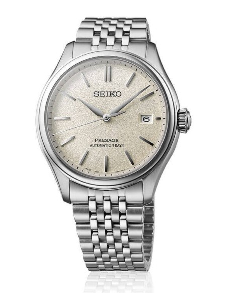 Orologio Seiko Presage Classic quadrante bianco - SPB463J1