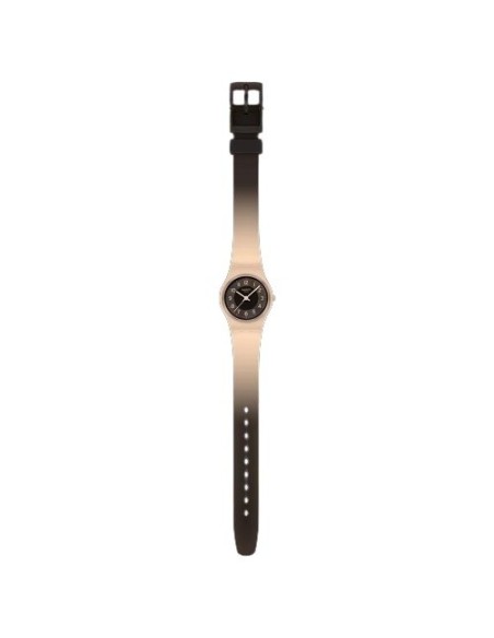 Swatch Espresso Charm Lady Hell- und Dunkelbraune Uhr LT104