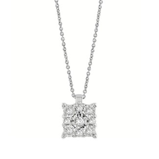 Bliss Rugiada Point Light Necklace with Natural Diamonds - 20104707