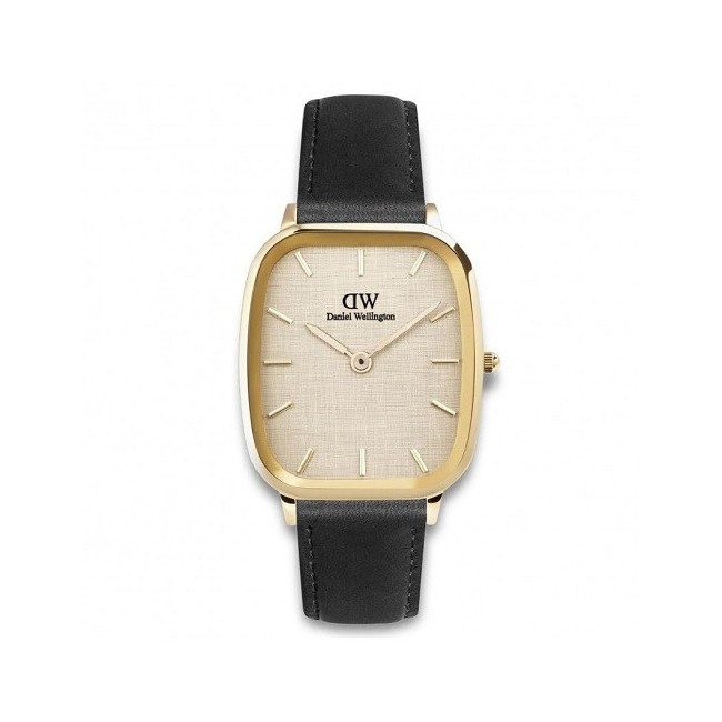 Daniel Wellington Marlon Schwarze Lederuhr DW00100838