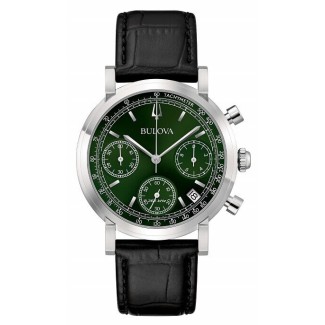 Bulova Chrono High Precisionist Grüne Uhr – 96B457