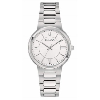 Orologio Bulova donna Classic Elegant quadrante bianco - 96L334