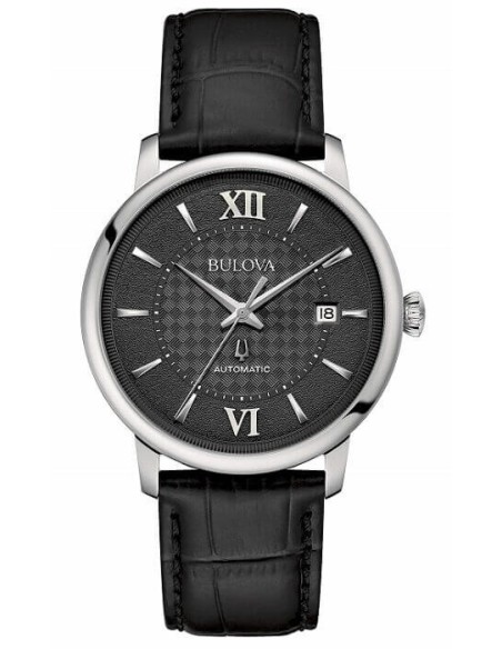 Bulova Hudson Classic Automatic Black Watch 96B441