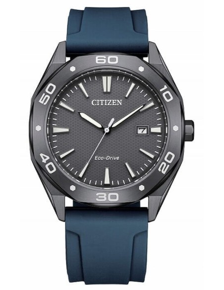 Orologio Citizen Metropolitan Sport blu e grigio Eco Drive - BM7638-02H