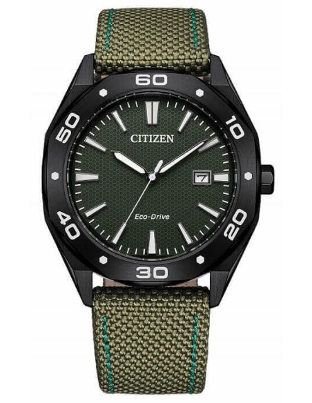 Citizen Metropolitan Sport Green Eco Drive Uhr - BM7635-01X