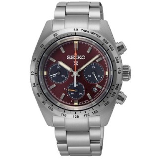 Seiko Prospex Speedtimer red watch, limited edition - SSC953P1