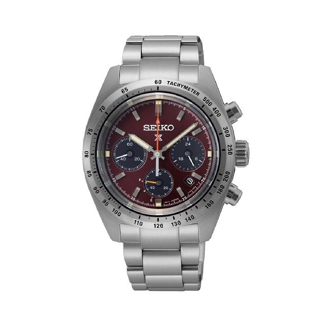 Seiko Prospex Speedtimer red watch, limited edition - SSC953P1