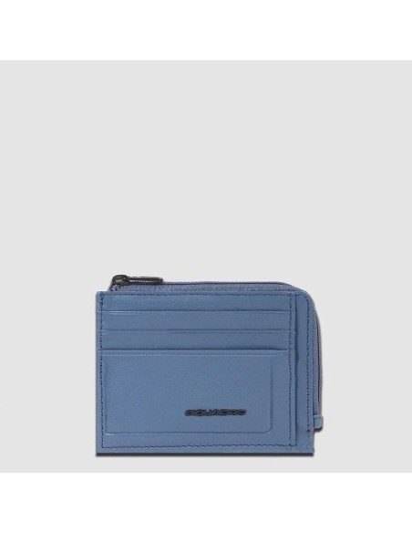 Piquadro Atlas card holder blue aviation - PP4822S138R/AV