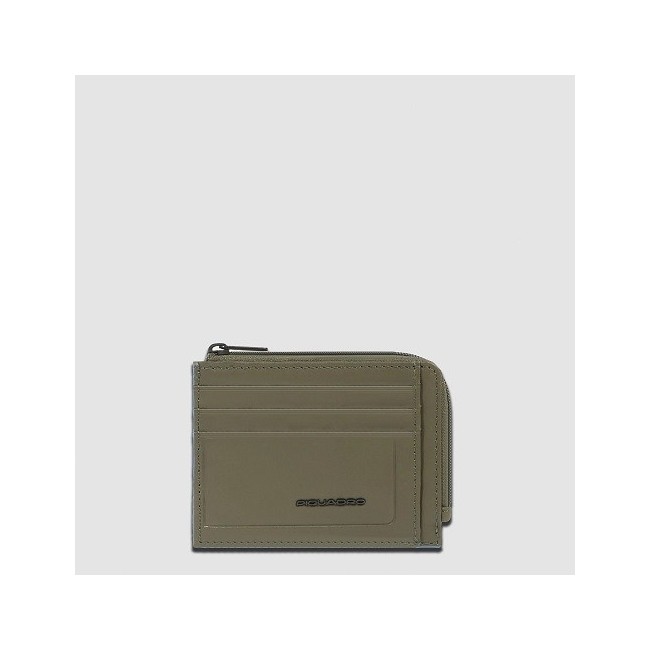 Piquadro Atlas grünes Kartenetui - PP4822S138R/VE