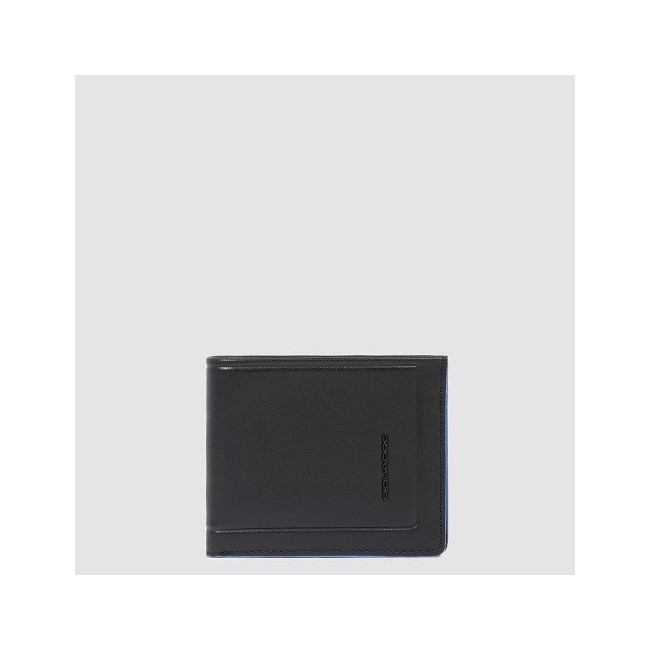 Portafoglio orizzontale Piquadro Atlas nero - PU4188S138R/N
