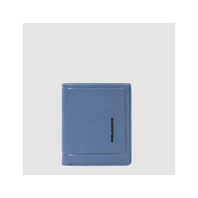 Piquadro Atlas vertical wallet, aviation blue - PU5964S138R/AV