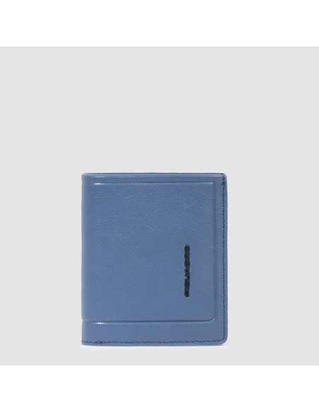 Piquadro Atlas vertical wallet, aviation blue - PU5964S138R/AV