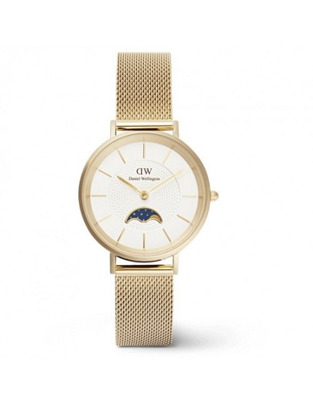 Orologio Daniel Wellington Petite Lune dorato con fasi lunari DW00100771
