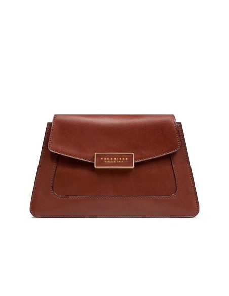The Bridge Ginevra women's bag in tan leather - 04342501/14