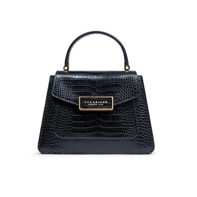 The Bridge Ginevra Wow women's bag in black leather - 04340522/30