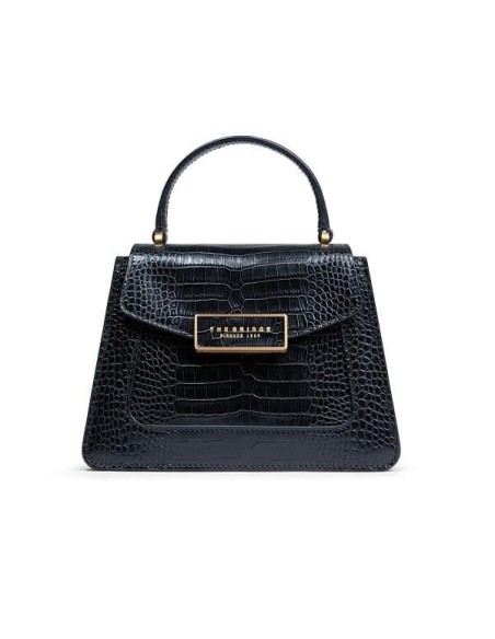 The Bridge Ginevra Wow women's bag in black leather - 04340522/30